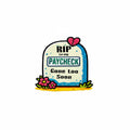 Tombstone Paycheck Vinyl Clear Sticker