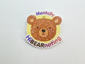 Mentally HiBEARnating Vinyl Holographic Sticker