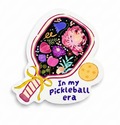 In My Pickleball Era Vinyl Clear Sticker