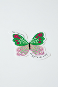 Butterfly Vinyl Clear Sticker