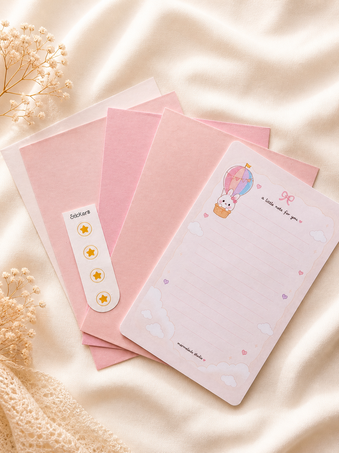 Letter Set Ori Hot Air Balloon