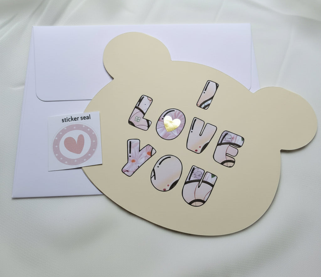 Bear I Love You Card
