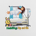 Up Ad Lib Vinyl Clear Sticker