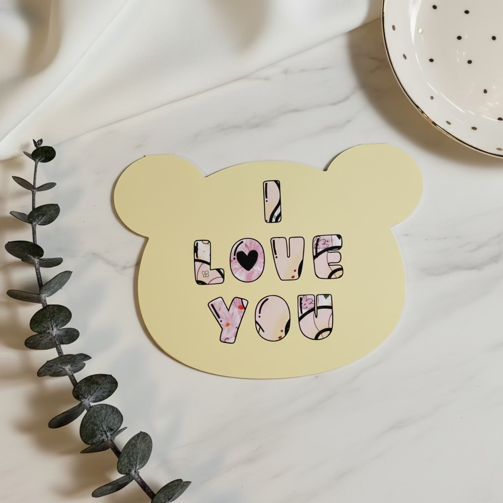 Bear I Love You Card