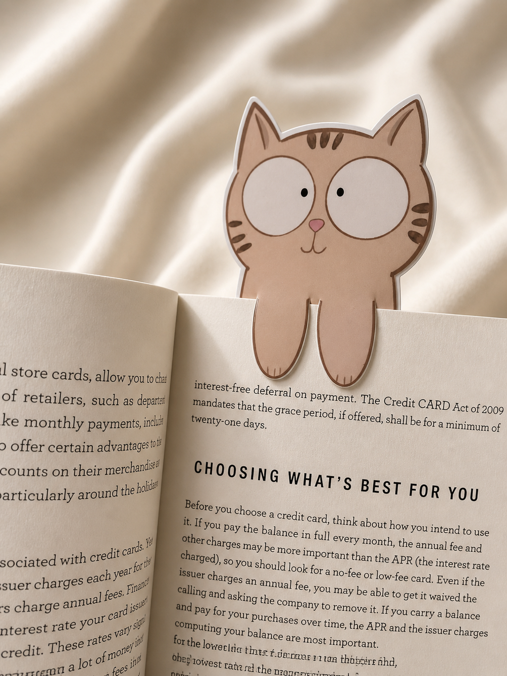Cat Bookmark