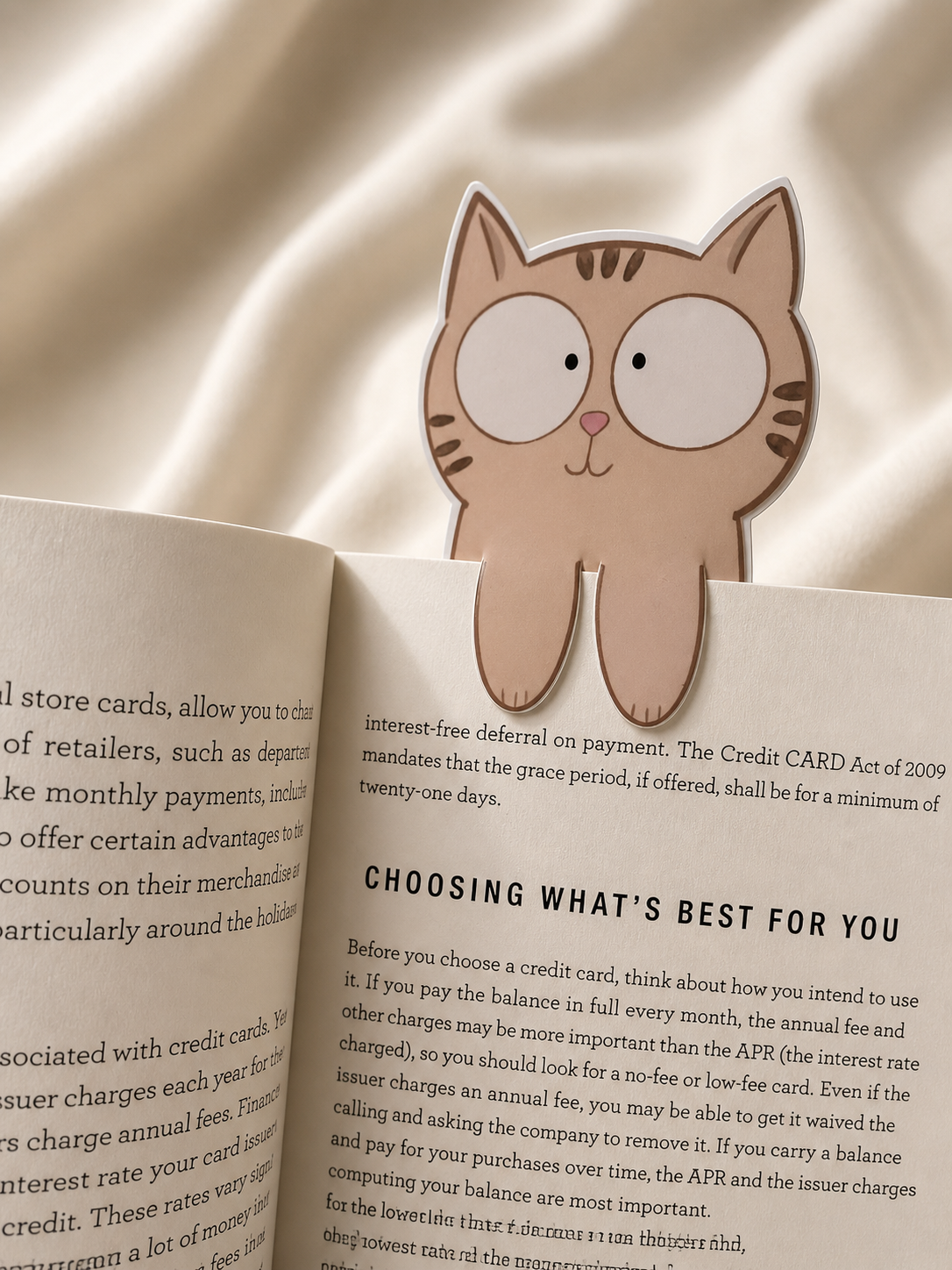 Cat Bookmark