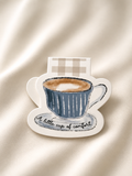 Coffee Magnetic Bookmark