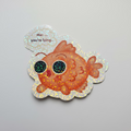 Me:..You're Lying Vinyl Holographic Sticker